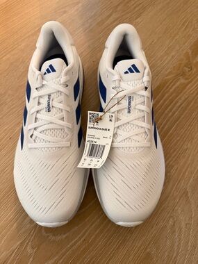 NEW Adidas Supernova Ease M Men's Running Shoes - White / Blue